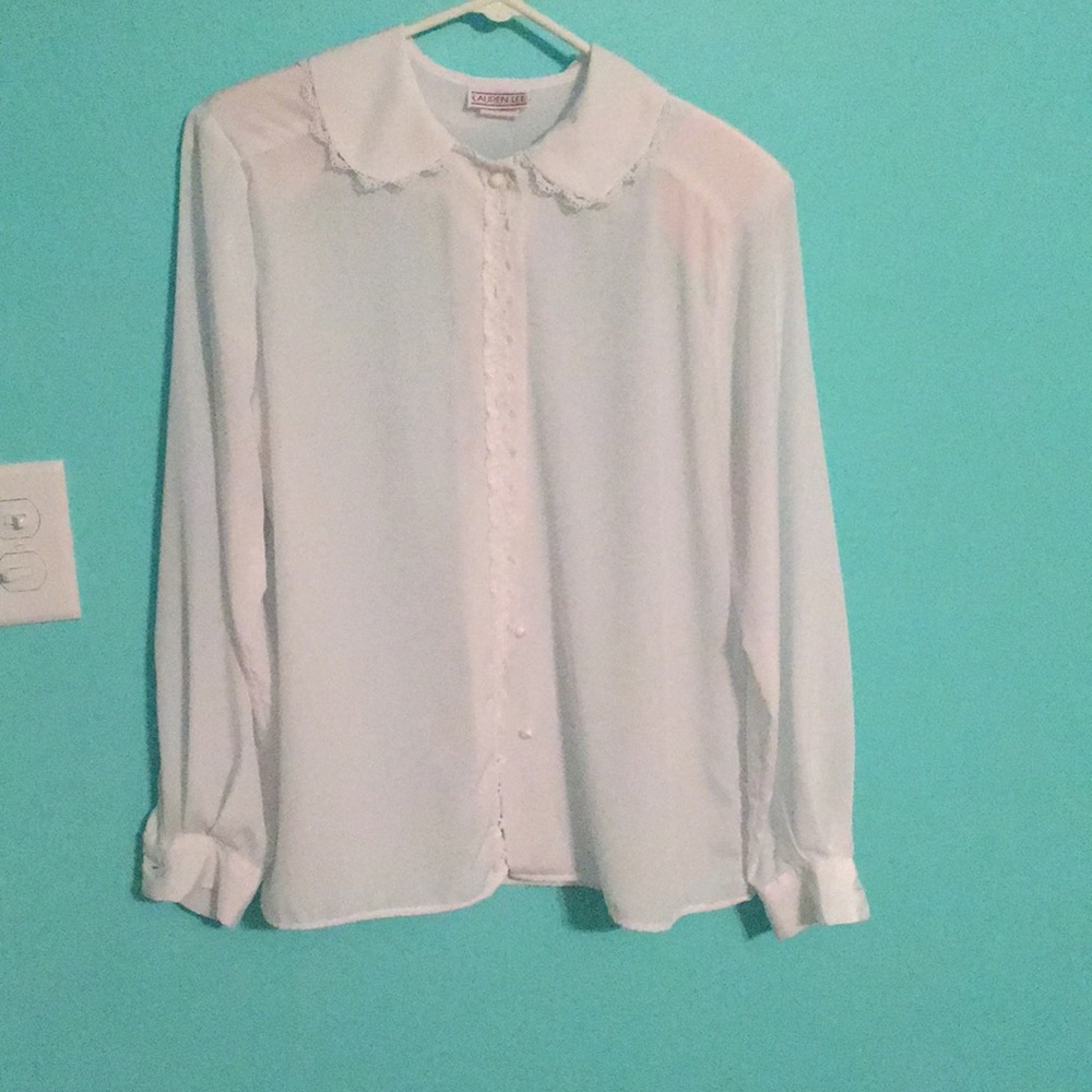 White Long Sleeve Blouse